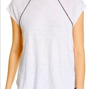 ATM Cotton Slub Tee Shirt White Short Sleeve